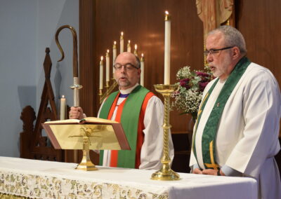 Bishop Visit Altar 2020