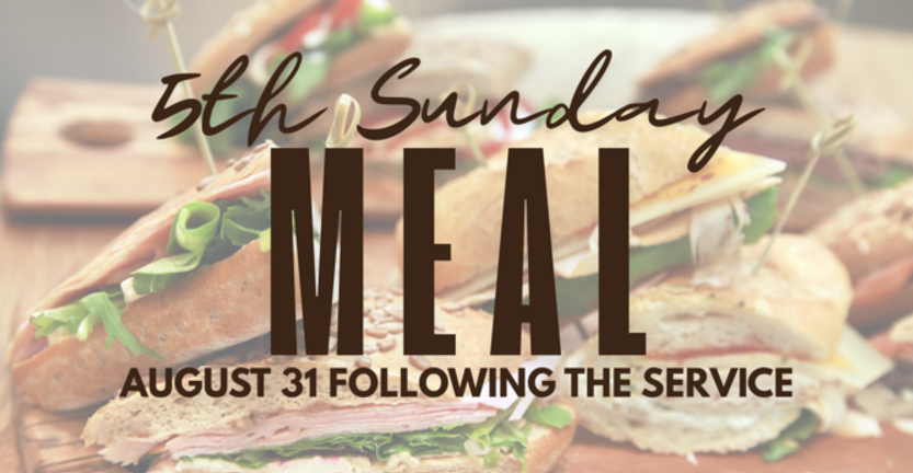 5TH SUNDAY LUNCHEON